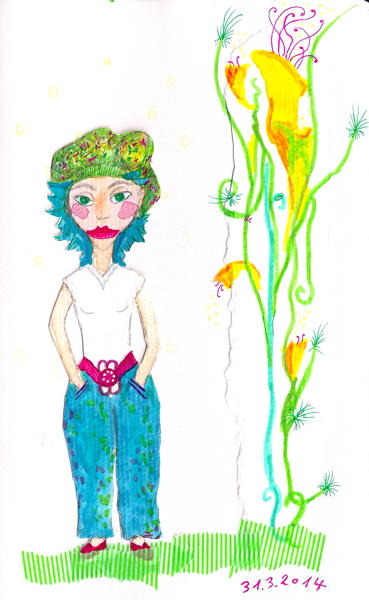 2014-03-31 green-hat paperdoll